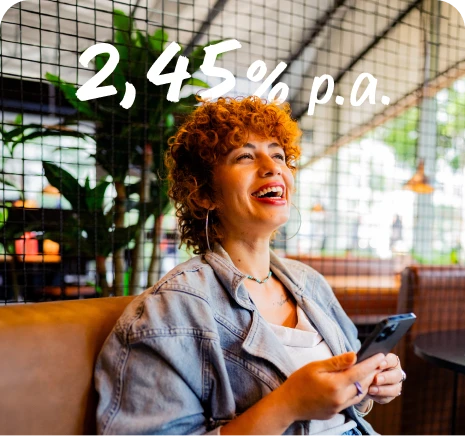 Woman with a coffee