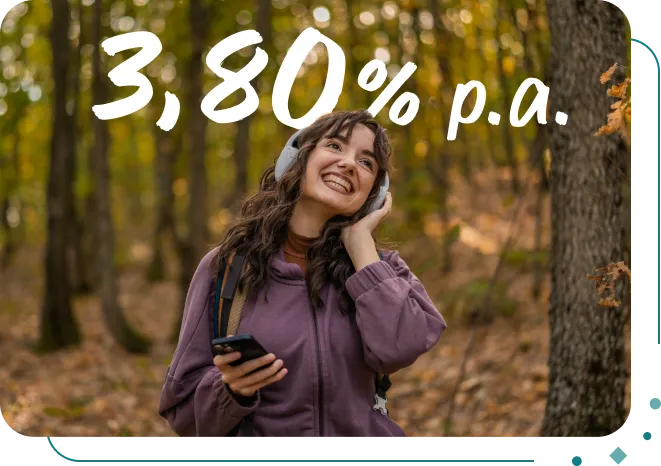 Neukundenangebot: 3,80 % – 6 Monate Garanti