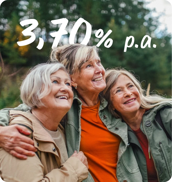 Neukundenangebot: bis zu 3,70 %, garantiert für 6 Monate