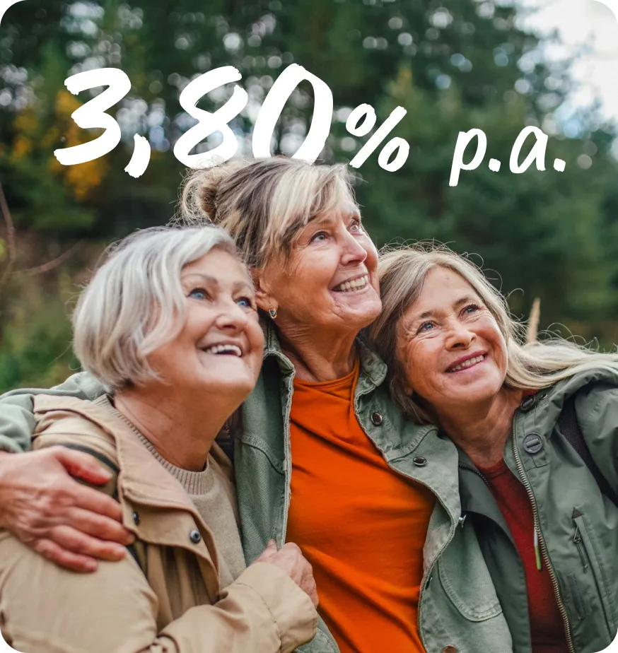 Neukundenangebot: bis zu 3,80 %, garantiert für 6 Monate
