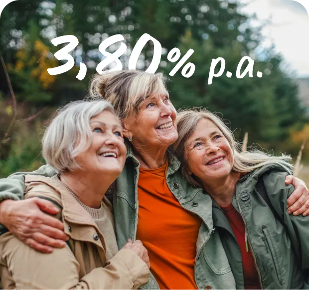 Neukundenangebot: bis zu 3,80 %, garantiert für 6 Monate